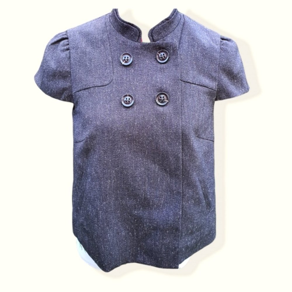 Esprit short sleeve cape jacket